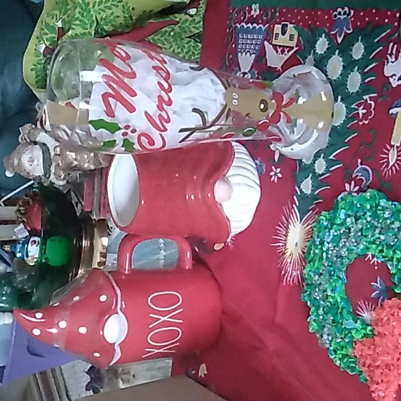 🎅🏼 Vintage REINDEER Glasses (4) Christmas Holiday Beer Bar NIB - Picture 4 of 14